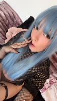 Tame Me Ivy's 420 Alt Girl Solo: Smoking in Fishnet Gloves