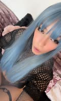 Tame Me Ivy's 420 Alt Girl Solo: Smoking in Fishnet Gloves