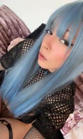 Tame Me Ivy's 420 Alt Girl Solo: Smoking in Fishnet Gloves