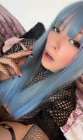 Tame Me Ivy's 420 Alt Girl Solo: Smoking in Fishnet Gloves