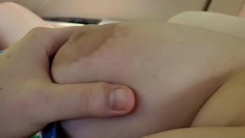 Sisterly Love: Spontaneous Car Boob Flash