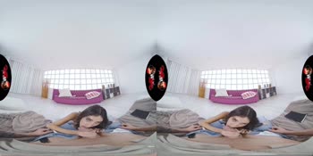 Eva's Italian Temptation: Tiny Latina's 60FPS VR POV Ride