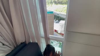Feline_Sex Rides Hard in Cowgirl Position at a Brazilian Hotel