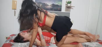 Vale_gret's Colombian Cuties: Lingerie Lesbians Unleash Passion