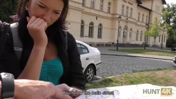 Street Beauty Seduced by Hunt4K's Hung Monster - Cuckolded in Public