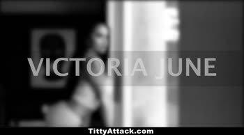 Victoria June's Rainy Day Romp with Johnny Castle