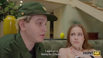 HUNT4K. My Cock's Spec Ops vs Cuckold. Hot sex with Nicole Murkovski