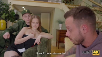 HUNT4K. My Cock's Spec Ops vs Cuckold. Hot sex with Nicole Murkovski