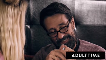 Blonde Bombshell Kenzie Reeves Takes an Older Lover for a Wild Ride