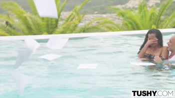 TUSHY Anal loving beauty Mia lets her body do the talking