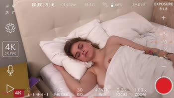 Slim4K - Bella Breeze wakes up for sex act