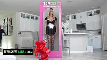 Blonde MILF Robot Maid Gets Every Hole Filled in TeamSkeet's Sinful Experiment