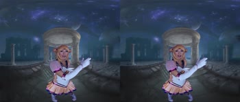 Chloe Temple's Virtual Reality Sailor Moon Cosplay Frenzy