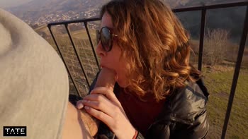 little arden - Arden's Risky Rendezvous in Puffy Jacket: Big Dick Public Threesome