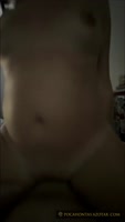 French Teen (18+)'s Cowgirl Creampied Ride with Pocahontas Azotar