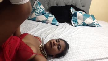 Hotandmarck's Romantic Encounter: Brunette Beauty in Intimate Missionary