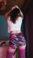 Bonneyuwu's Sultry Striptease: Teen (18+) Babysitter Dances in Lingerie