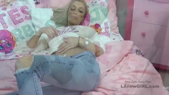 Blonde Bombshell's Casting Couch Desires