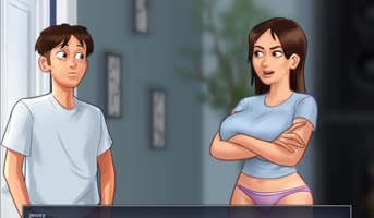FuxSand's Summer Lovin': Debbie's Orgasmic Adventure in Summertime Saga