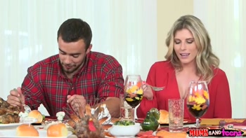 Step Moms Bang Teens (18+) - Naughty Family Thanksgiving