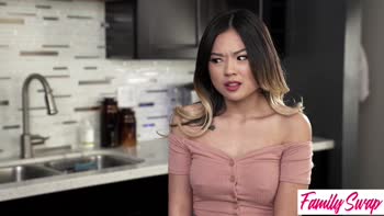 Lauren Phillips & Lulu Chu Share a Hung Stud in Steamy Redhead Threesome