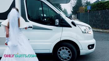 Bride-to-Be Plays Naughty with Random Van Driver