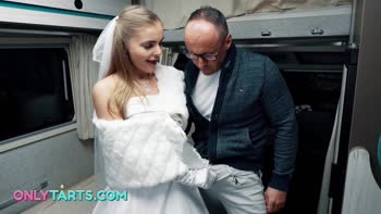 Bride-to-Be Plays Naughty with Random Van Driver