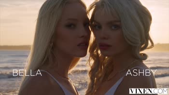 Bella's Sizzling Threesome Adventure with Ashby Winter