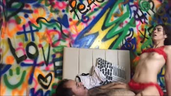 GiaMartin's Step Fantasy: Riding My Cock in Passionate Real Sex
