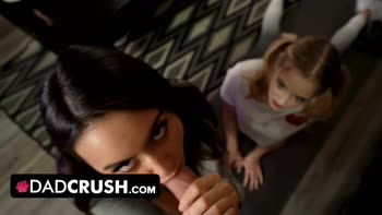 Stepdad's Steamy Secret Shared: Anastasia Knight & Eliza Ibarra's Threesome Delight