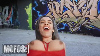 Briana Banderas Fucks Marco Outside, Big Tits and Ass on Display