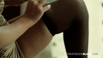 Private Black - Angelica Gets Fucked in every Hole by BBC!