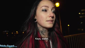 Tattooed Temptress Sharlotte Thorne's Steamy Boiler Room Tryst