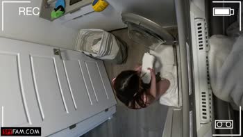 Julia James' Steamy Stepbrother Encounter Caught On Laundry Day