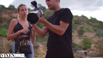 VIXEN Model Ariana seduces costar in steamy weekend hook-up