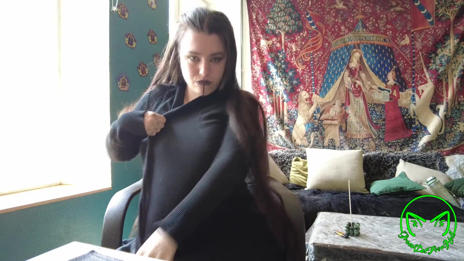 Gothic Striptease Sensual