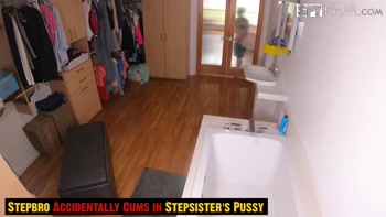 Stepsis Is Horny For Stepbros Cock After Catching Him Watching Her Naked