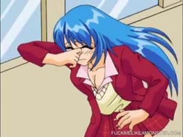 Cartoon Cutie Gets Fingered to Pleasure