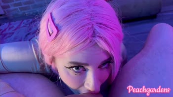 I am Peachgardens - Peachgardens' Sloppy Russian Tease: Big Tits, Deep Blowjobs & Cum-Filled Creampies