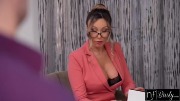 Karina King's Lingerie Seduction: A Busty Challenge to Overcome Boob Addiction