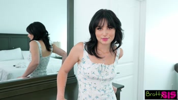 Evie Christian Tests Stepbro's Courage To Fuck Her By Masturbating Right In Front of Him - S38:E2