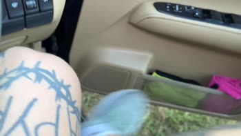 Vallery_Ray's Uber Ride Turns Naughty with Masturbation and a Hot Taxi Fling