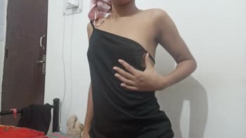 desi_girl23 - Desi Girl's Morning Bliss: Solo Asian Masturbation