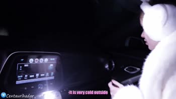 CentauriHadar - Teen (18+) Babe Sucks Cock in Car for First-Time Guy