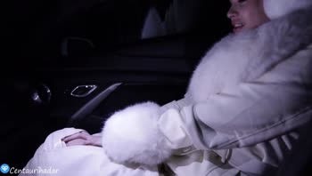 CentauriHadar - Teen (18+) Babe Sucks Cock in Car for First-Time Guy