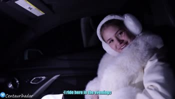 CentauriHadar - Teen (18+) Babe Sucks Cock in Car for First-Time Guy
