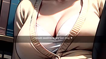 Dark Star JOI's Sneaky Strip Tease: Librarian Babe Exposes Big Tits