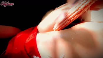 JulyLuane's Steamy Solo: Red Pussy Squirt Show