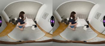 Angel's Hardcore Virtual Reality Adventure: Sex over Cleaning