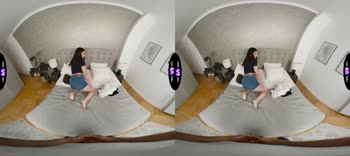 Angel's Hardcore Virtual Reality Adventure: Sex over Cleaning
